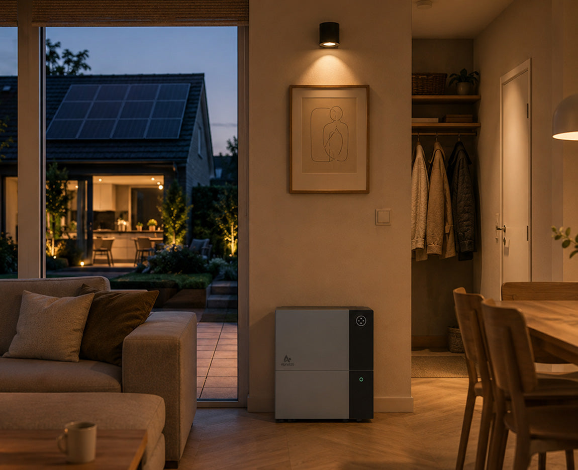 AlphaESS VitaPower in gebruik