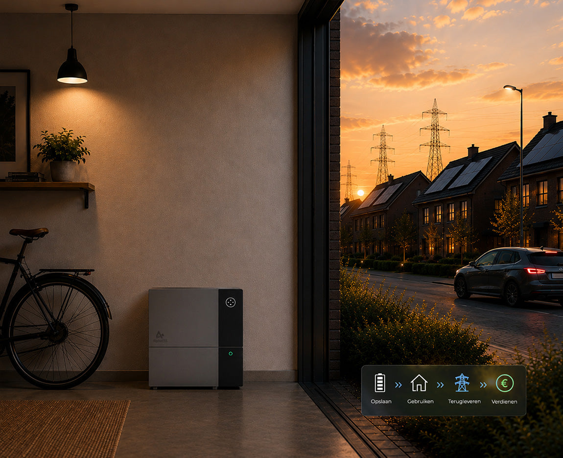 AlphaESS VitaPower in gebruik